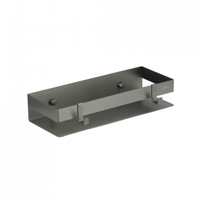 Полка для душа прямая LEMARK SHELF LINE 300 мм графит 9776051