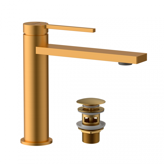 Смеситель LEMARK VALDAY для раковины LMF-8112B-BRG