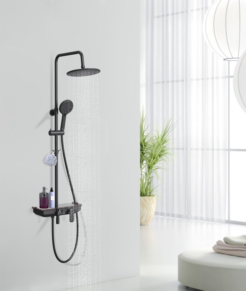 Обзор LEMARK TROPIC. Душевые стойки с тропическим душем